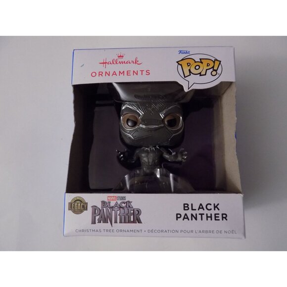 Hallmark Other - Hallmark Marvel Black Panther Funko POP! Ornament